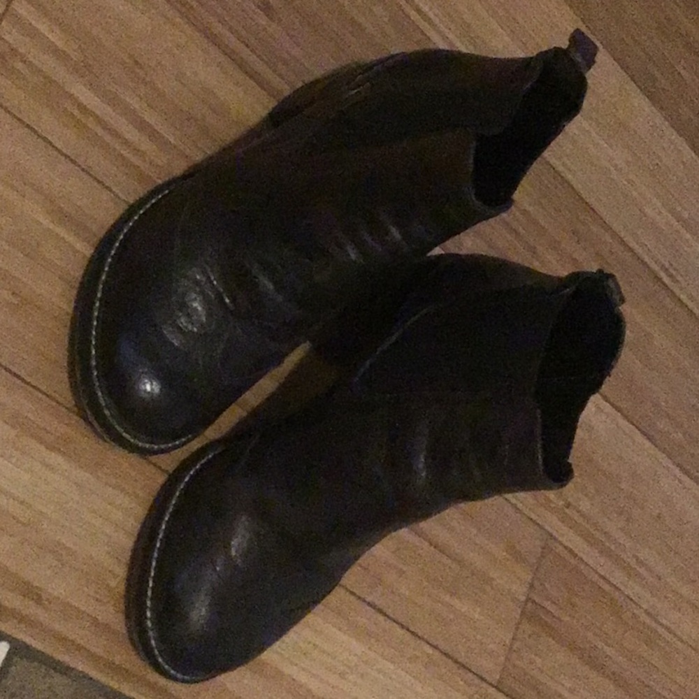 Cute deep brown ankle boots